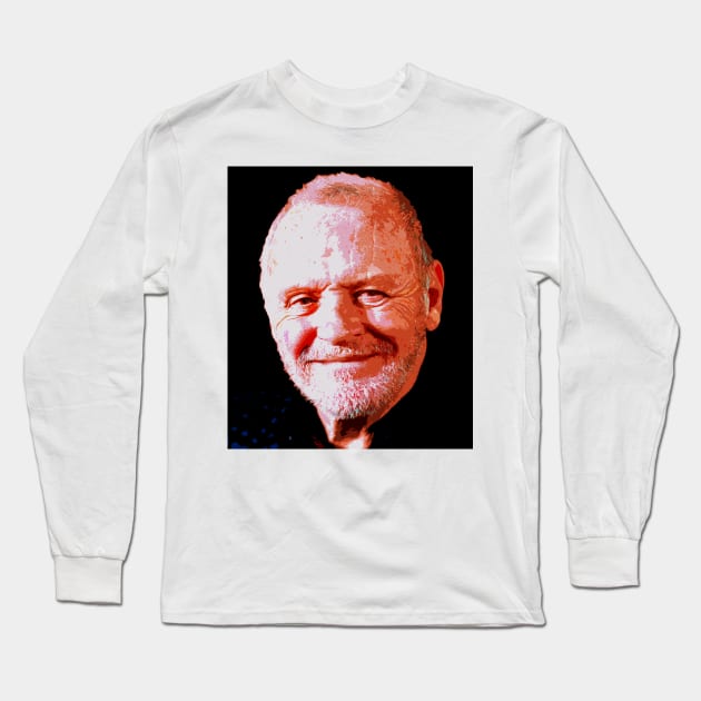 anthony hopkins Long Sleeve T-Shirt by oryan80